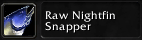 Raw Nightfin Snapper